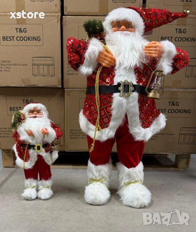 Внеси коледно вълшебство у дома – фигура на Дядо Коледа, която създава празнично настроение!, снимка 6 - Декорация за дома - 52729312