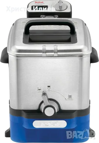 Фритюрник Tefal Oleoclean Pro Inox Design 3.5L 2300W, снимка 2 - Фритюрници - 56028588