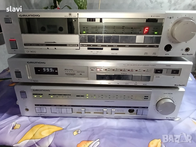 Сет GRUNDING V-7200 T -7200 , снимка 17 - Ресийвъри, усилватели, смесителни пултове - 52858905