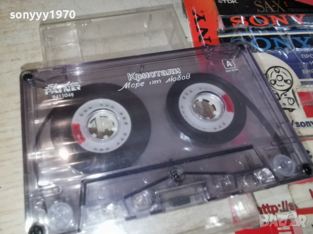 КРИСТАЛИ-ОРИГИНАЛНА КАСЕТА 2302261532, снимка 5 - Аудио касети - 53594058