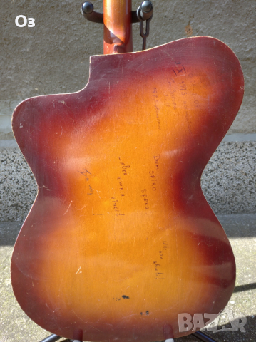 Китара Кремона ноти 1975 Kremona guitar vintage , снимка 4 - Китари - 44921944