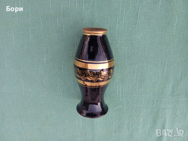 Стара керамична ваза , снимка 3 - Вази - 36290517