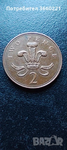 2пенса 1994, снимка 2 - Нумизматика и бонистика - 53752584