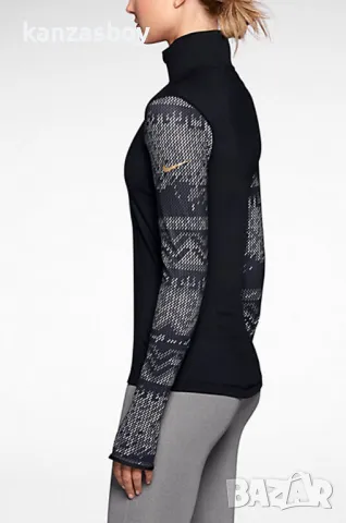 Nike Pro Hyperwarm Nordic Half Zip - страхотна дамска блуза С, снимка 2 - Блузи с дълъг ръкав и пуловери - 49521130