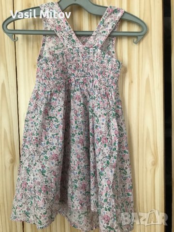 Детска памучна лятна рокля , снимка 2 - Детски рокли и поли - 42076747