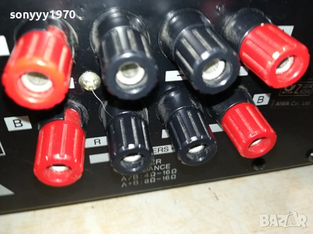 AIWA STEREO AMPLI-ВНОС SWISS 2507230818, снимка 6 - Ресийвъри, усилватели, смесителни пултове - 41649811