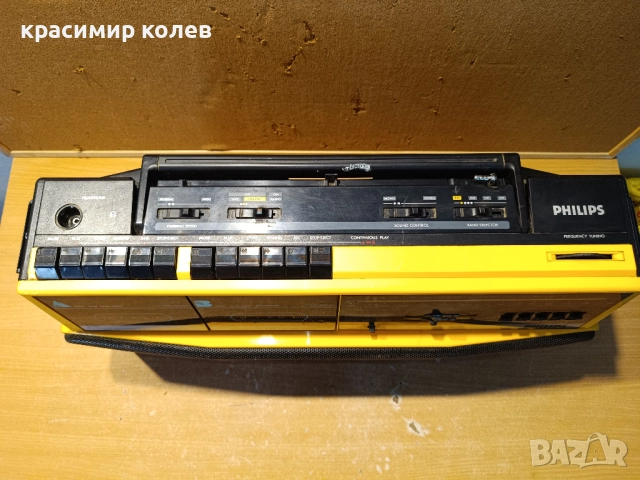 радиокасетофон "PHILIPS D 8304", снимка 7 - Радиокасетофони, транзистори - 51994945