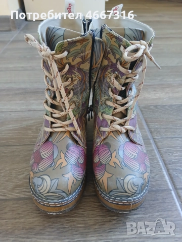 Боти,естествена кожа, 36 номер