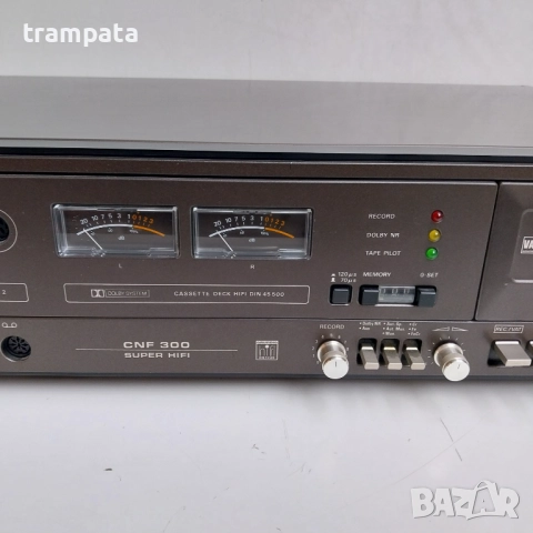 НАЙ ДОБРАТА ОФЕРТА Vintage Ретро Касетен дек Grundig CNF-300, снимка 3 - Декове - 52769400