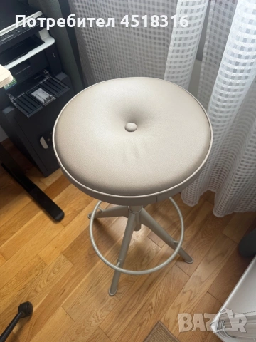 IKEA TROLLBERGET работен стол сядане/стоене, снимка 4 - Столове - 53334909