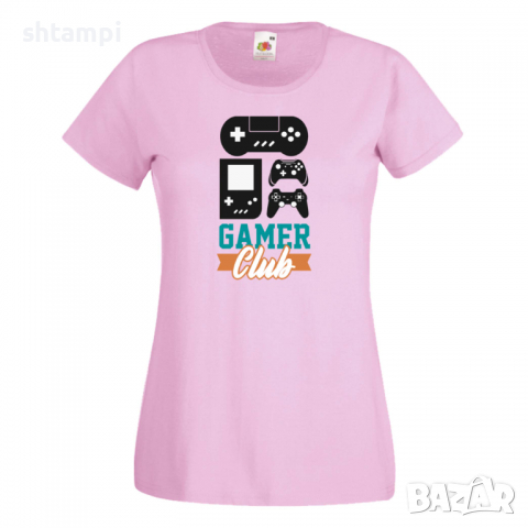 Дамска тениска Gamer Club, снимка 8 - Тениски - 36191086