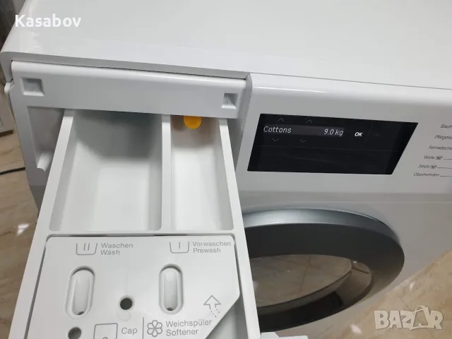 Miele Пералня - 1600rpm - 9кг - Wi-Fi - TwinDos - Миеле 12м Гаранция, снимка 6 - Перални - 55933801