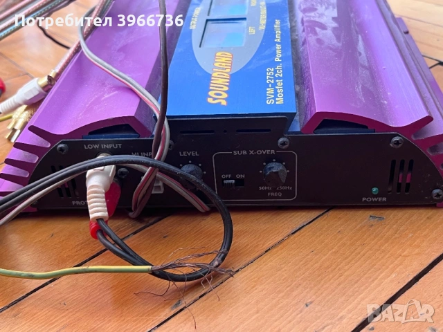 Soundland 300w ретро усилвател , снимка 3 - Ресийвъри, усилватели, смесителни пултове - 53379597