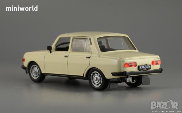 Wartburg 353 Limounsine 1966 - мащаб 1:43 на DeAgostini моделът е нов в блистер, снимка 4 - Колекции - 41329510