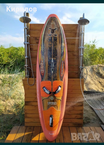 Уиндсърф дъска Starboard Flare 99 литра Custom с финка Drake, снимка 6 - Водни спортове - 36199234