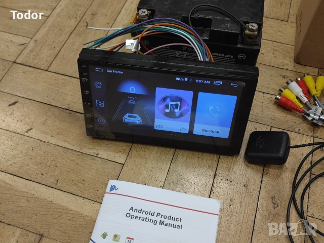 Навигация за кола Мултимедия 7” Android 10.1, 2/16 GB, GPS, WiFi, Bluetooth, снимка 2 - Аксесоари и консумативи - 53067547