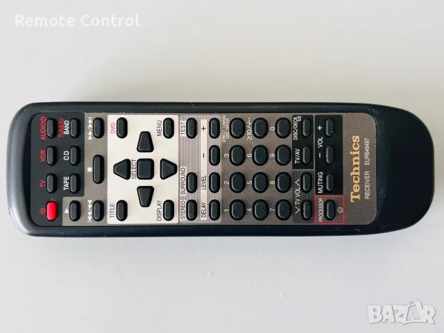 Дистанционно Technics EUR646497 (RECEIVER), снимка 3 - Ресийвъри, усилватели, смесителни пултове - 56082617