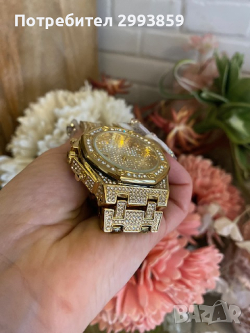 Часовник ICED 24K GOLD D48mm, снимка 9 - Мъжки - 44685646