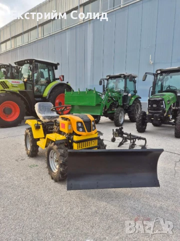 НОВ Мини Трактор - 18 кс - Дизел - 4x4 - Гаранция - чупеща база, снимка 16 - Селскостопанска техника - 51426837