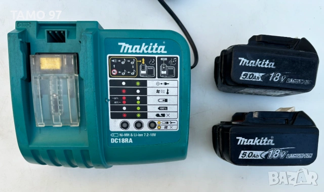  Makita DTW450 - Акумулаторен гайковерт 1/2'' 2x18V 5.0Ah, снимка 6 - Други инструменти - 53226219