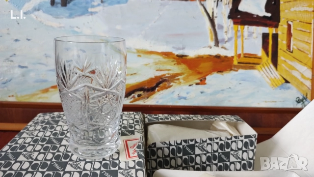 Български оловен кристален сервиз , снимка 2 - Сервизи - 52096325