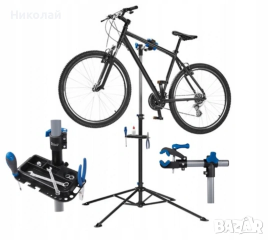 Стойка за монтаж/съхранение на велосипед Crivit