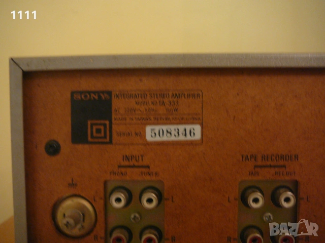 SONY TA-333 РЕМОНТ КОПЧЕТА, снимка 7 - Ресийвъри, усилватели, смесителни пултове - 53846274