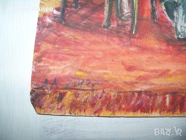 "Сан Стефано" картина на худ. Десислава Илиева, снимка 2 - Картини - 35935152