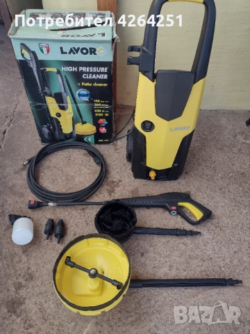Водоструйка LAVOR PREDATOR 150/ 2100W, снимка 2 - Парочистачки и Водоструйки - 52151787