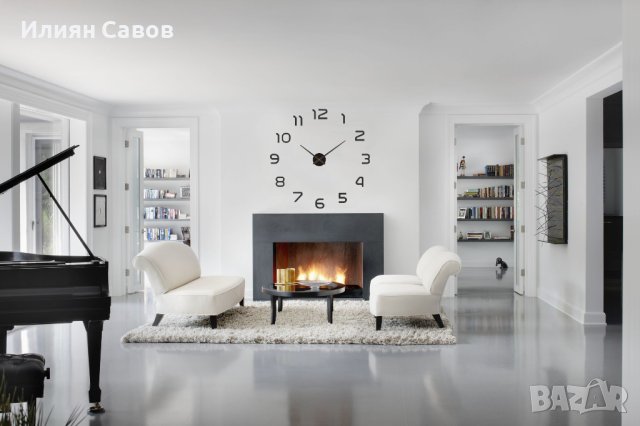 3D Стенен часовник 100 см, снимка 5 - Стенни часовници - 41385721