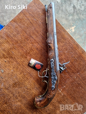 Пистолет мускет реплика, снимка 2 - Антикварни и старинни предмети - 52886390