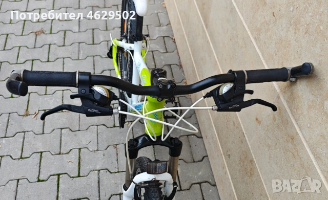 Продавам австрийски алуминиев велосипед Genesis Lara 26" отличмо състояние и външен вид, снимка 6 - Велосипеди - 53610182