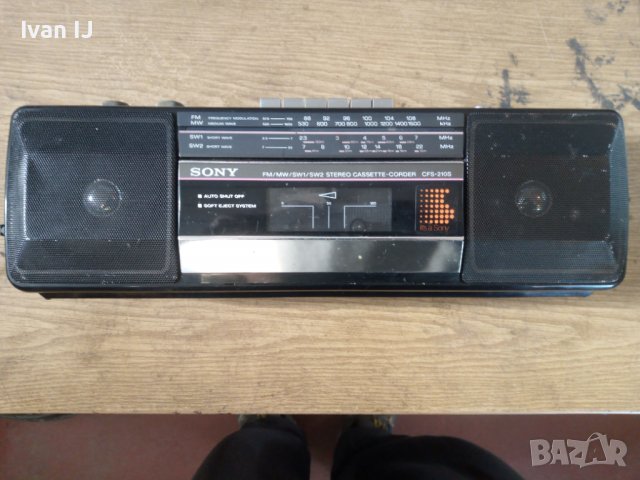 Sony CFS 210S, снимка 1 - Радиокасетофони, транзистори - 40134597