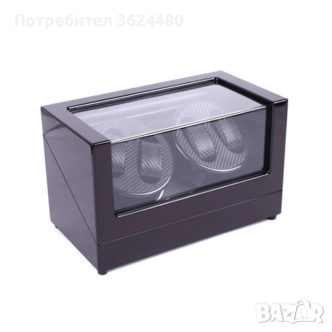 Уникална кутия за навиване на 4 автоматични часовника едновременно 2176, снимка 7 - Други - 52566500