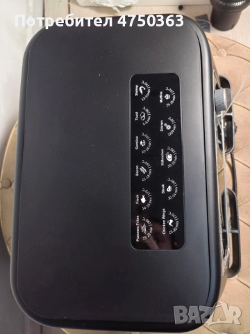 Фритюрник Air fryer MaXXMEE 11л, нов, 2400W, снимка 3 - Фритюрници - 53654313