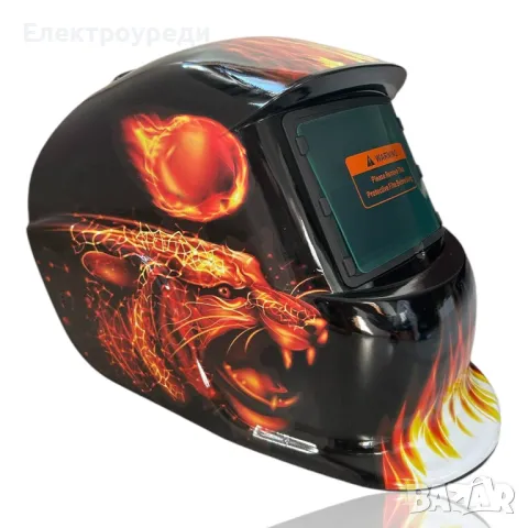 Автоматична Соларна Маска за заваряване MadFire, снимка 3 - Соларни лампи - 49129154