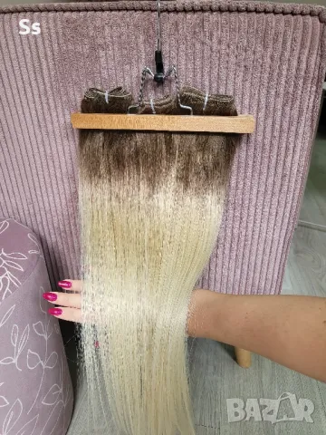 нова естествена коса на треса /рус балеаж /, снимка 2 - Аксесоари за коса - 46190753