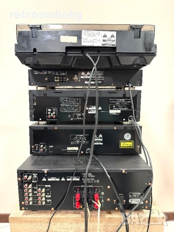 🔊Ретро аудио система сет PIONEER - усилвател, CD, дек, еквалайзер, тунер, грамофон и колони🔉, снимка 9 - Аудиосистеми - 53087137