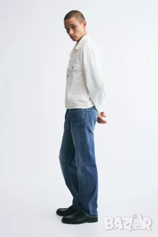 МЪжки дънки HM Straight Regular Jeans -размер 29/30, снимка 5 - Дънки - 56241919