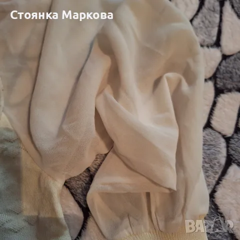 Нова блузка с харбалички, снимка 6 - Блузи с дълъг ръкав и пуловери - 47877791