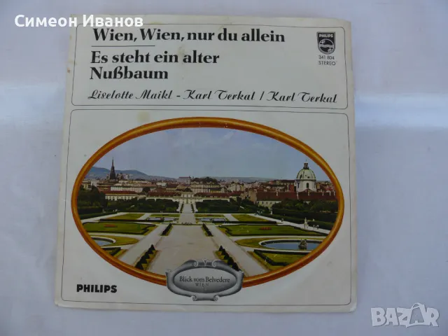 Стар грамофонна плоча LISELOTTE MAIKL KARL TERKAL WIEN #1359, снимка 1 - Грамофонни плочи - 48140775