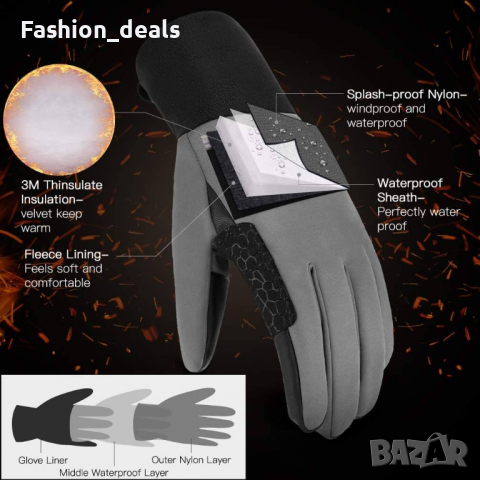 Нови ръкавици за колоездене, катерене, Мотокрос, спорт Сензорен екран, снимка 2 - Ръкавици - 36153079