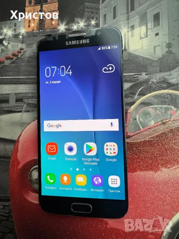 Дисплей за Samsung S6, снимка 1