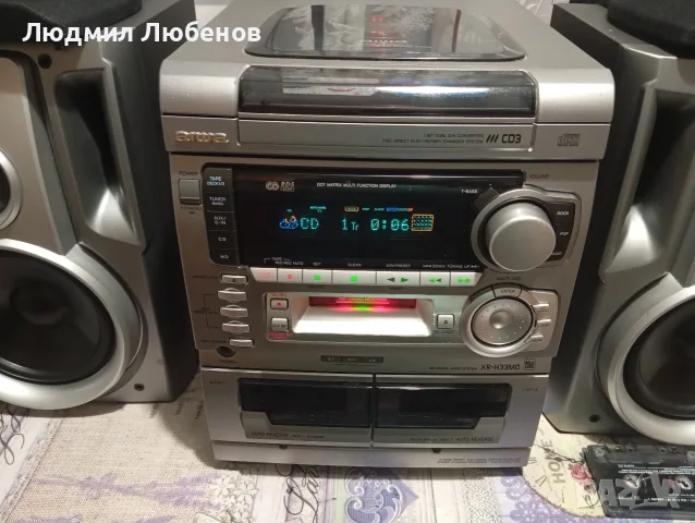 Ретро уредба Aiwa XR H33MD Работи отлично, снимка 2 - Аудиосистеми - 56088058