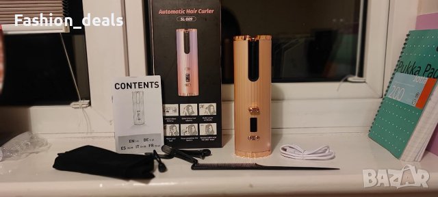 Нова Безжична автоматична маша за коса Къдрене оформяне на прическа, снимка 8 - Маши за коса - 41431761