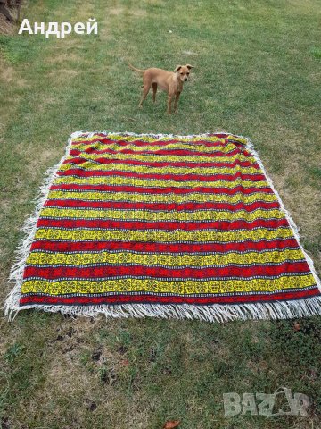 Стара покривка за маса, снимка 2 - Антикварни и старинни предмети - 41855951