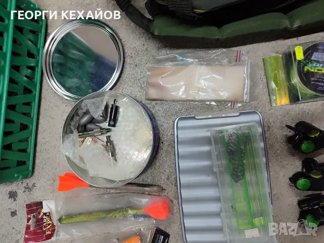 риболовни принадлежности всичко което е на снимките 