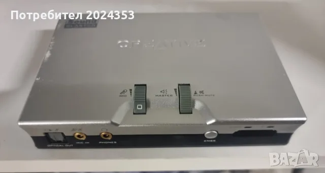 Външна звукова карта Creative SoundBlaster SB0490, снимка 2 - Други - 55997578