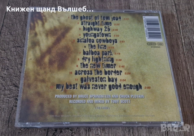 Компакт Дискове - Поп - Рок: Bruce Springsteen - The Ghost Of Tom Joad, снимка 2 - CD дискове - 51499208