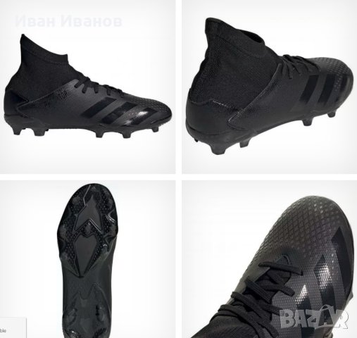 бутонки  ADIDAS PREDATOR 20.3 FG  номер 37-37,5, снимка 2 - Футбол - 40714318